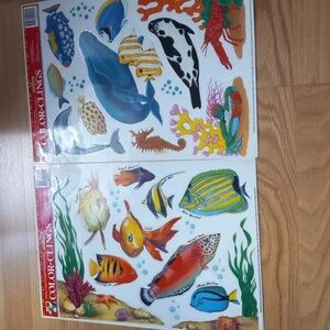 The Paper Magic Group color-clings fish sea window stickers decorations